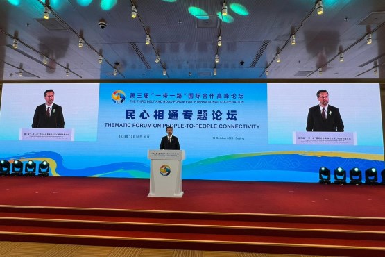 Predsjedatelj Zastupničkog doma i Skupine prijateljstva za Aziju PSBiH Marinko Čavara sudjeluje u Kini na Trećem forumu za međunarodnu suradnju „Pojas i put“